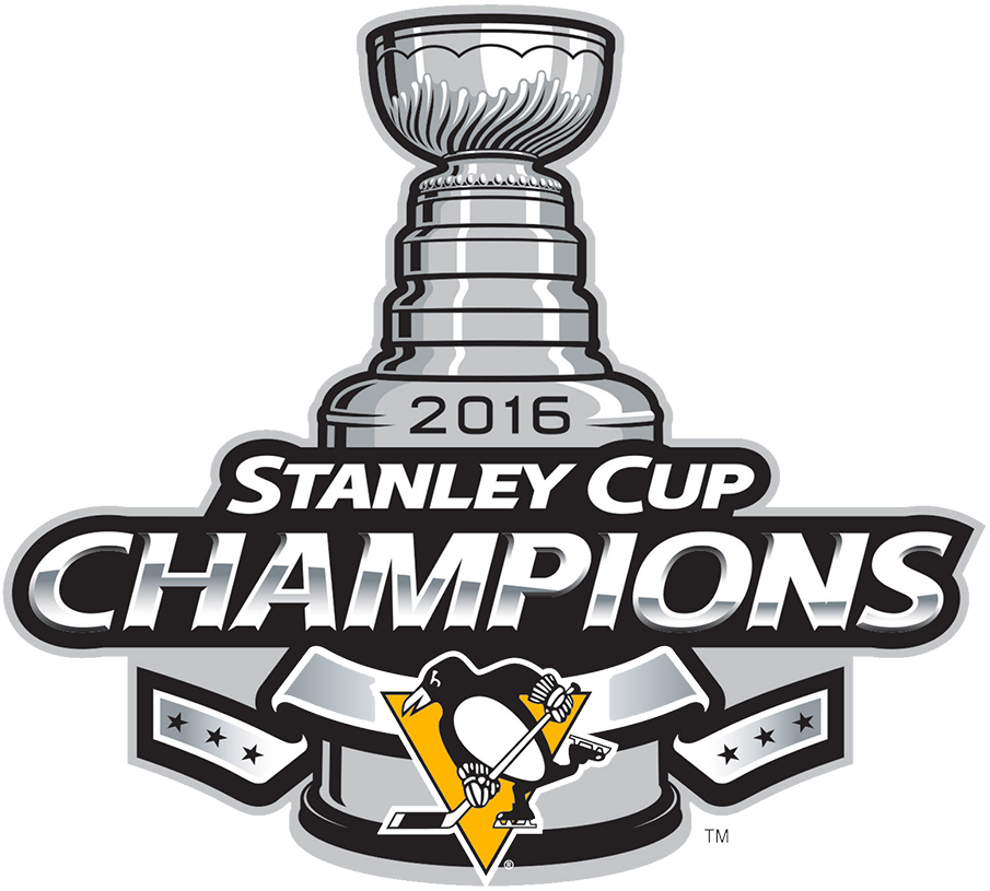 Pittsburgh Penguins 2016 Champion Logo iron on transfers for clothing